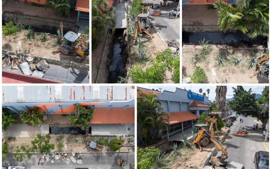 Oaxaca de Juárez refuerza la seguridad peatonal con la rehabilitación del Andador del Sol