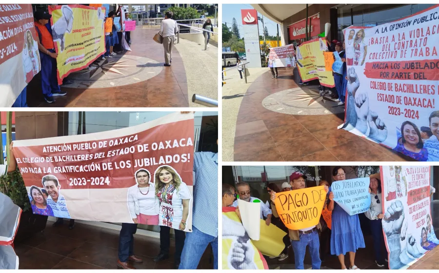 Protestan en oficinas centrales del Cobao