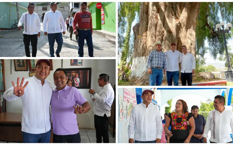 Camina Nino Morales de la mano con pueblos de la Sierra Sur