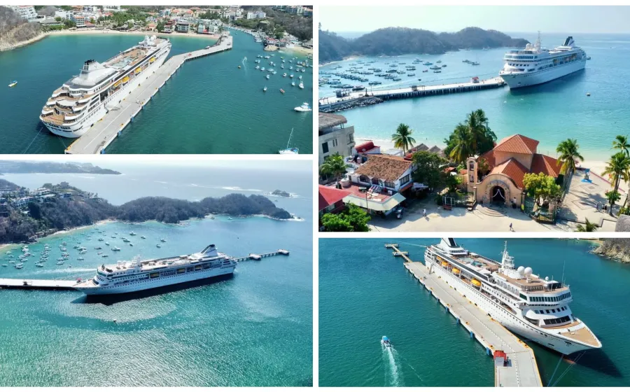 Santa Cruz Huatulco recibió al crucero Odyssey