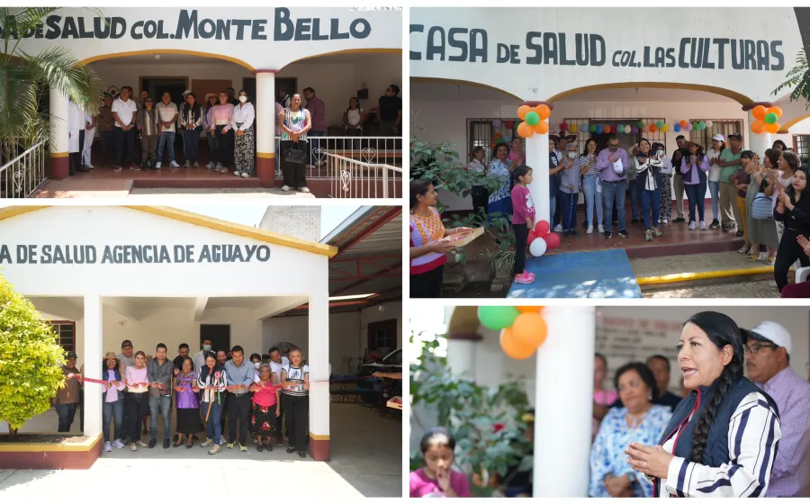Reabren cuatro casas de salud en Xoxocotlán