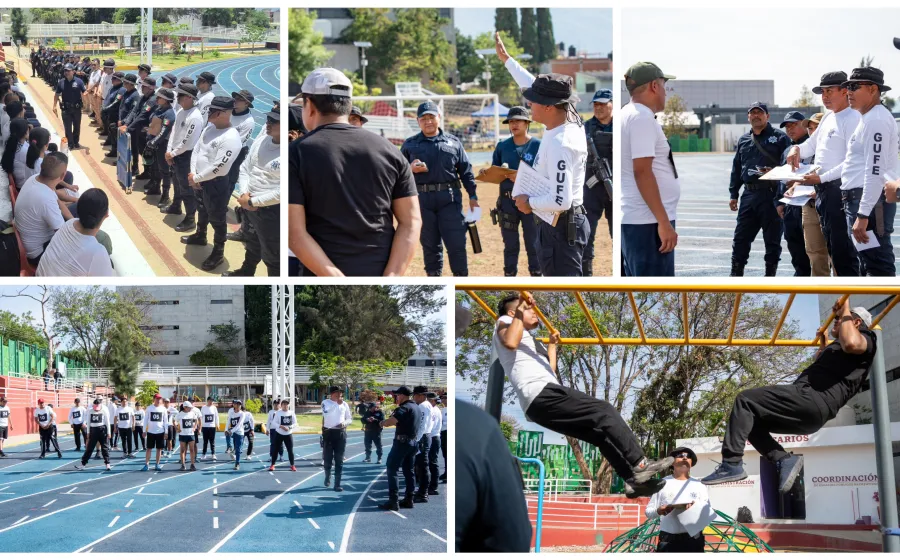 Inician evaluaciones para aspirantes a ingresar a la Policía de Oaxaca de Juárez