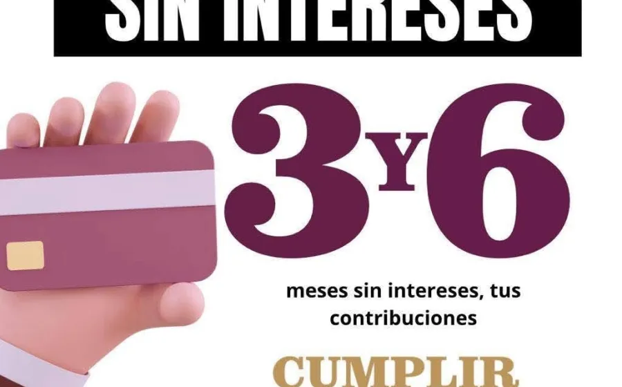 Cumplir es más fácil: cajas recaudadoras activas y pagos a meses sin intereses