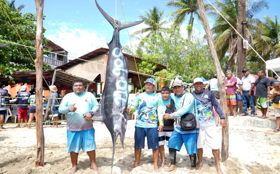 Realizan Segundo Torneo de Pesca Deportiva Puerto Ángel 2025