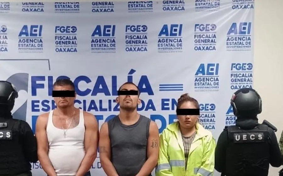 Tras cateo en Cuilápam, detienen a tres personas, asegura drogas y armas