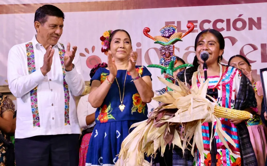 ¡Patricia Casiano Zaragoza, de Huautla , la Diosa Centéotl 2025!
