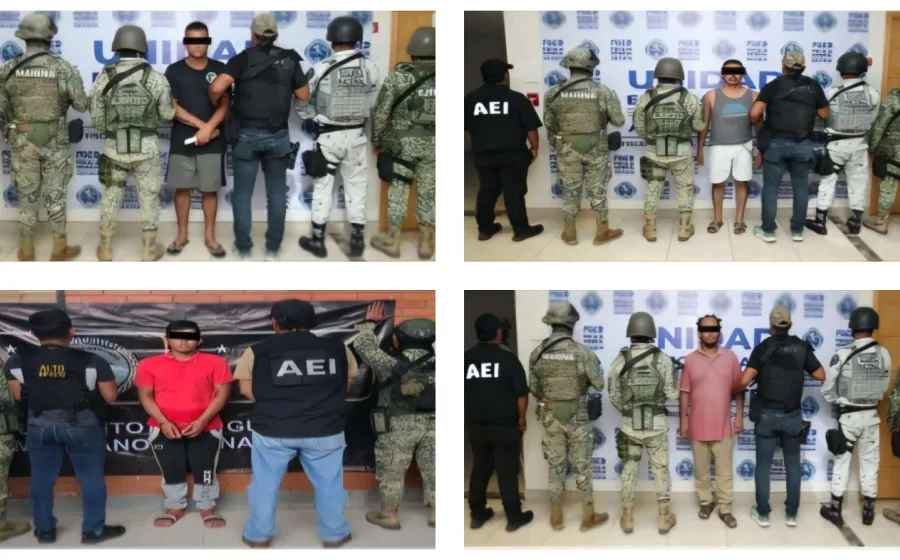 Con Operación Sable en el Istmo desarticulan célula delictiva del “Comandante 08”, detiene al líder y a cuatro personas más, estarían implicados en homicidio, trasiego de drogas, narcomenudeo y secuestro: Fiscalía de Oaxaca