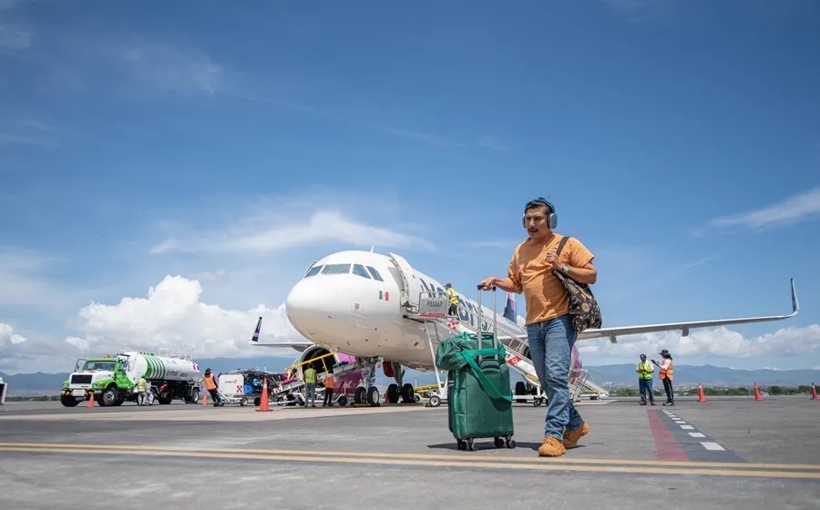 Reporta Sectur Oaxaca aumento de tráfico aéreo en los 4 aeropuertos de la entidad