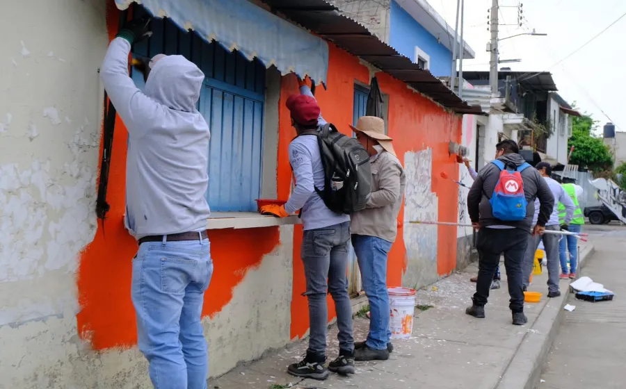 Mega Tequio Vecinal en la colonia Arboledas fortalece entornos seguros y dignos