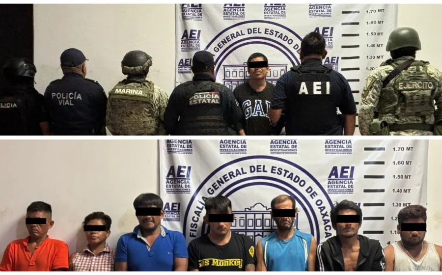 Detenidas 8 personas por narcomenudeo, en Pinotepa Nacional