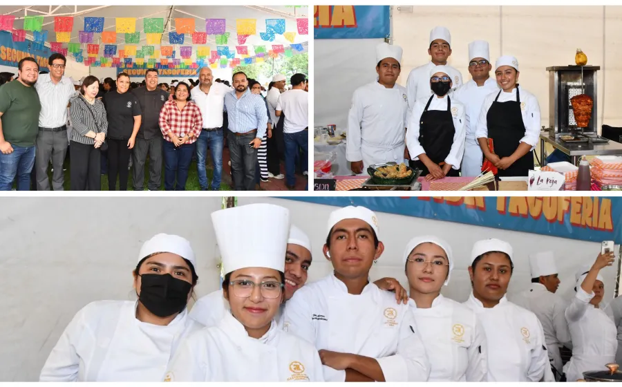 Un éxito la “Tacoferia” de gastronomía - UABJO
