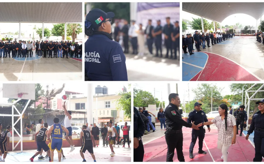 Xoxocotlán impulsa el deporte como herramienta de integración entre corporaciones policiales