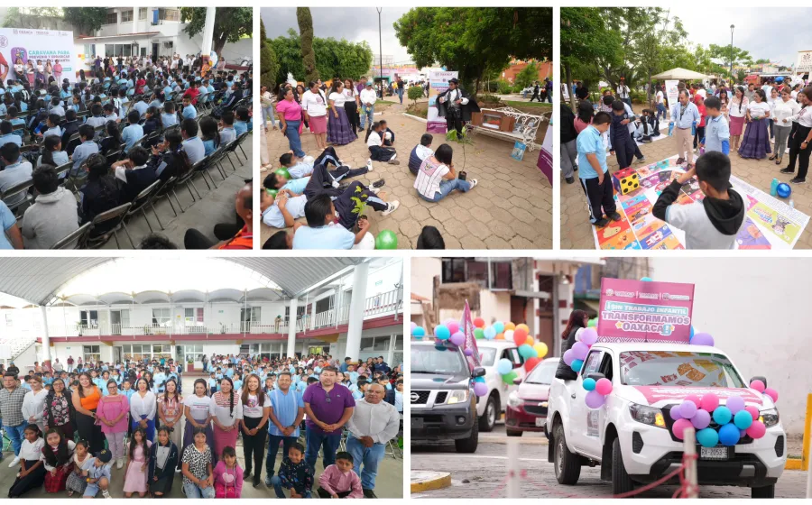 Xoxocotlán se suma a la lucha por infancias libres de trabajo infantil