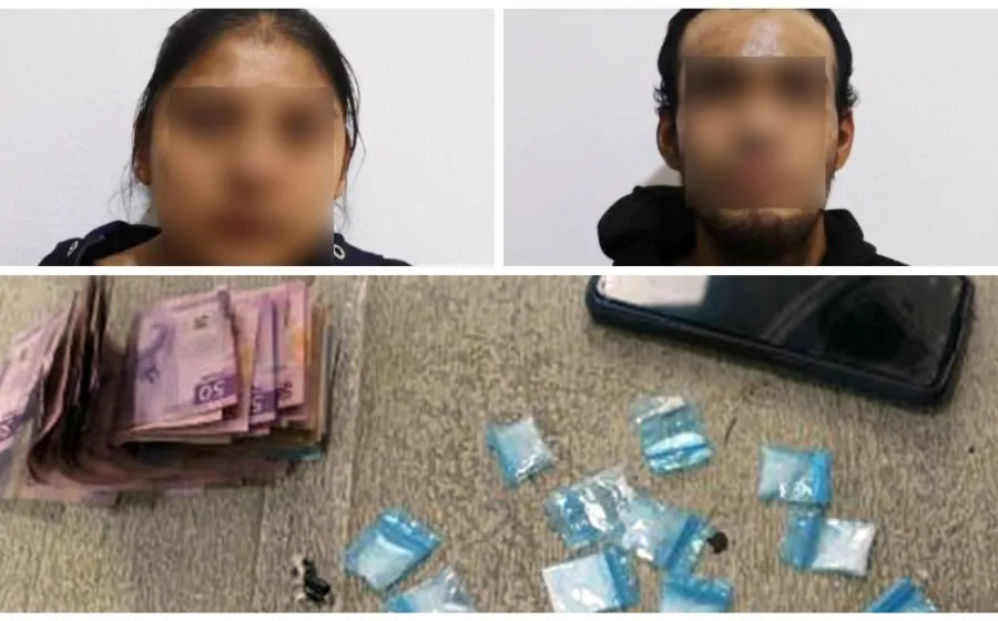 Policía Municipal detiene a dos por el presunto delito contra la salud