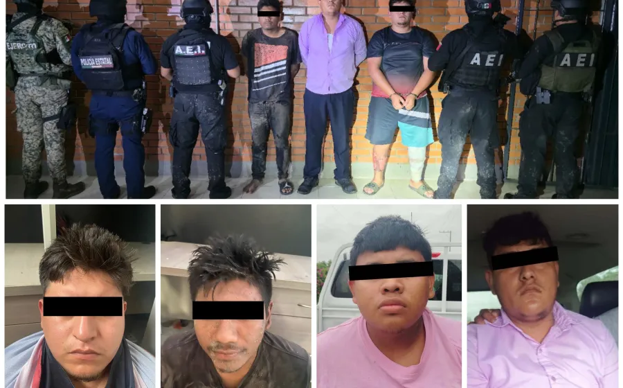 Capturan a 4, responsables por incendios provocados en tiendas OXXO en #Juchitán