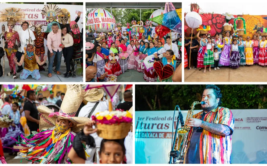 San Martín Mexicapam vive el inicio del Primer Festival de las Culturas Vivas de Oaxaca de Juárez