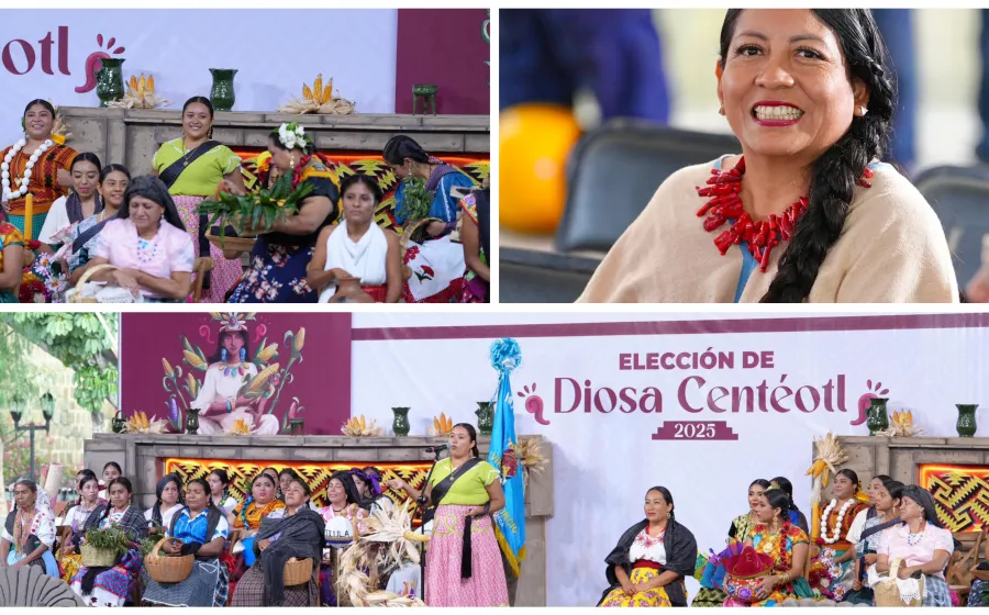 Griselda representa a Xoxocotlán en el certamen estatal de la Diosa Centéotl 2025