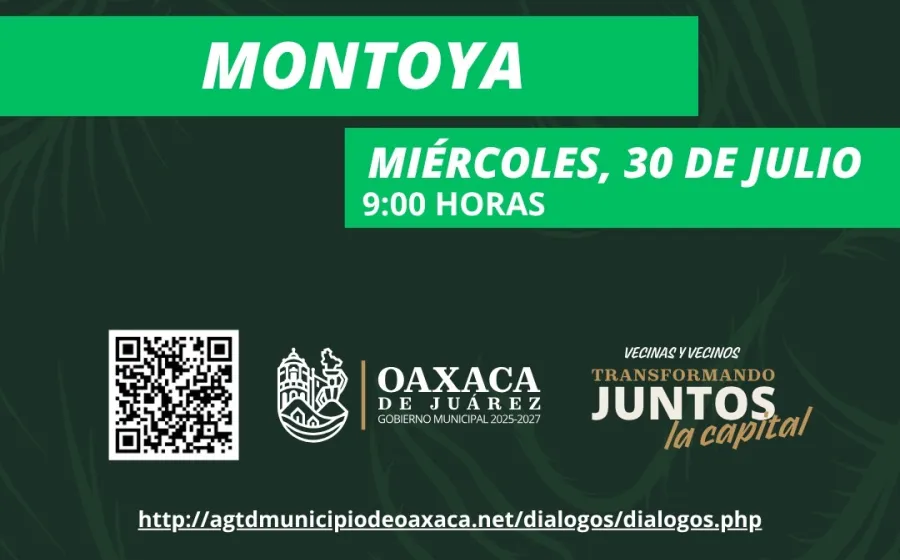 Este miércoles, llegan los Diálogos Vecinales a la agencia de Montoya