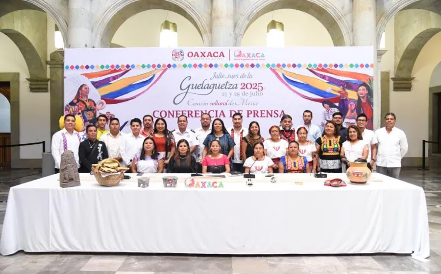 Invita Sectur Oaxaca a disfrutar el segundo Desfile de Delegaciones de la Guelaguetza 2025