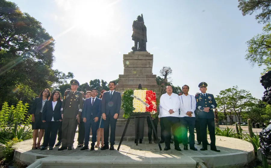 Oaxaca de Juárez honra el legado de Benito Juárez en su CLIII Aniversario Luctuoso