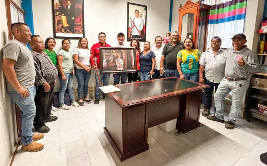 Fortalece Nino Morales vínculos con autoridades de Valles Centrales