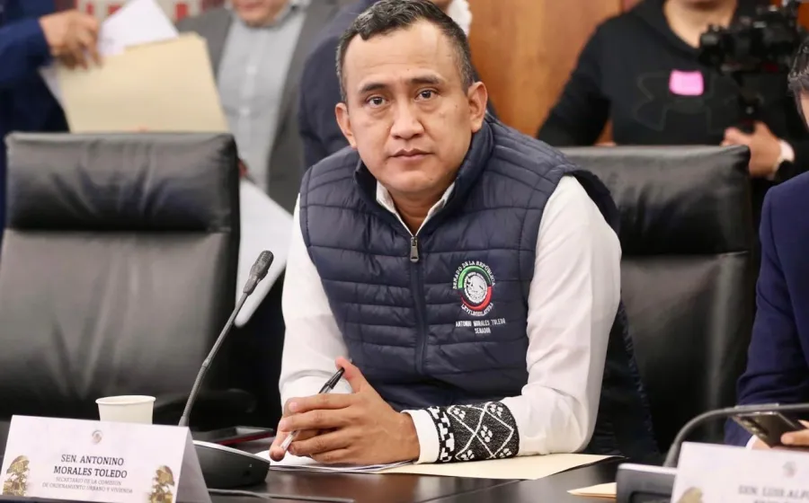 Urge senador Nino Morales respaldo unánime del Senado a postura de México en ONU sobre crisis en Gaza