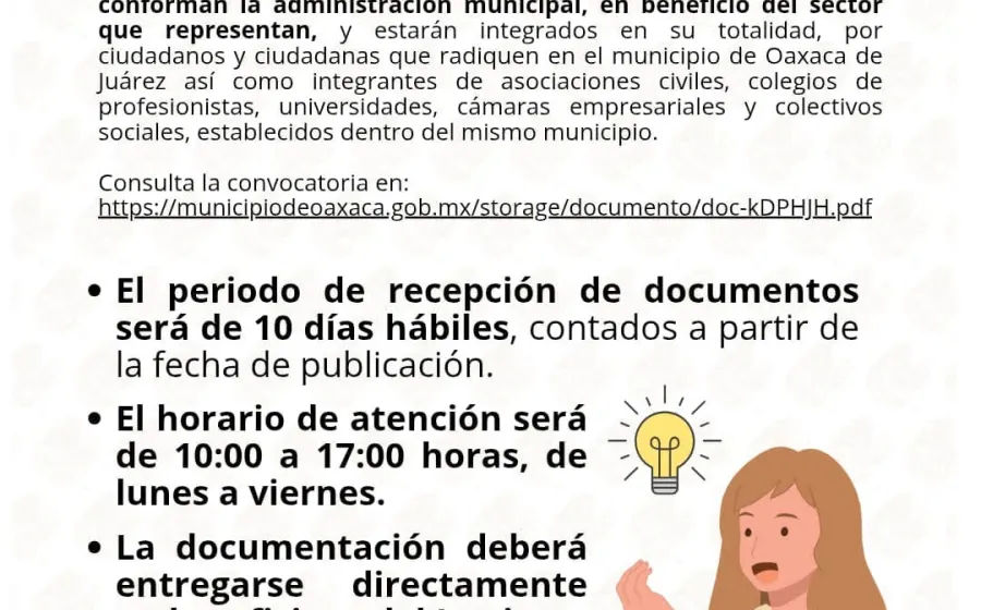 Oaxaca de Juárez lanza convocatoria para integrar Consejos Consultivos Temáticos