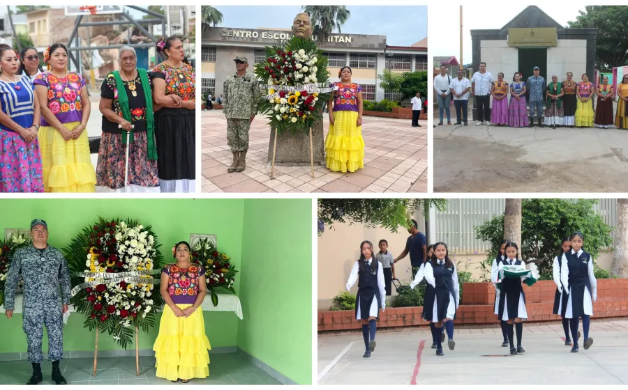 El Gobierno de Juchitán conmemora el 129 Aniversario del Natalicio del General Heliodoro Charis Castro