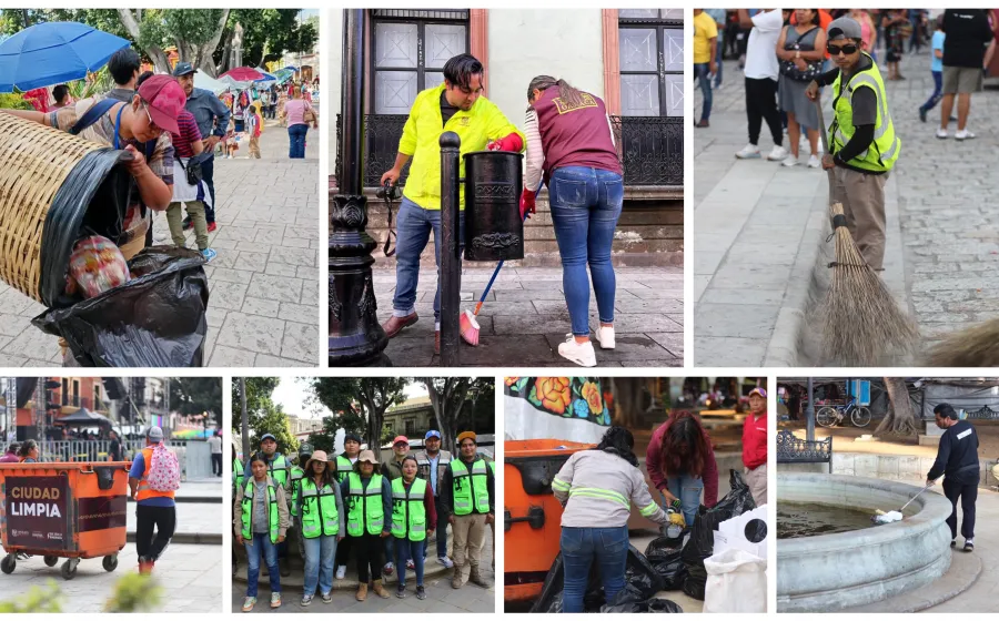 Continúa el plan emergente de recolección de basura durante eventos masivos en julio