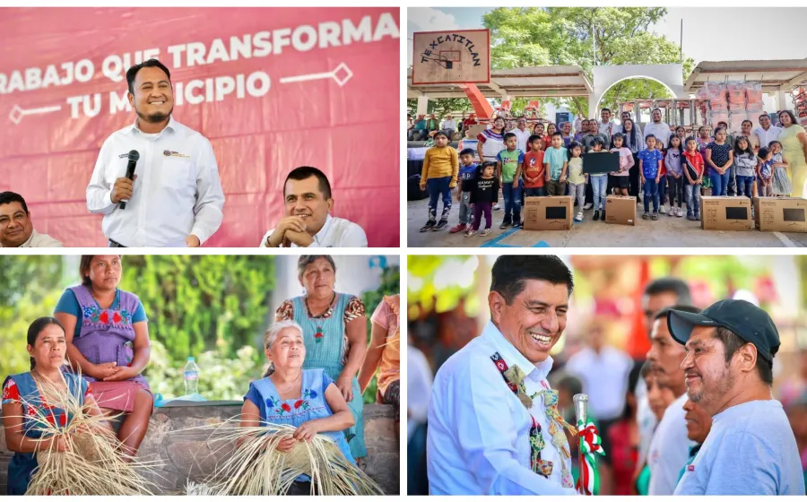 Cumple IEEPO con Santa María Texcatitlán
