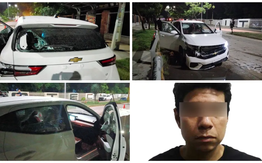 Policía Municipal detiene a una persona por presunto delito de daños