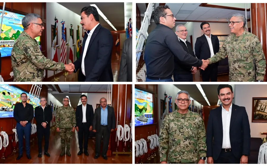 Ray Chagoya fortalece colaboración con la Semar para impulsar proyectos estratégicos