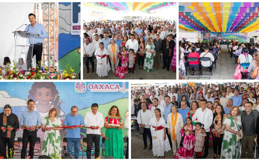 Oaxaca celebra la inauguración de la Feria Intercultural de Escritura y Lectura 2025