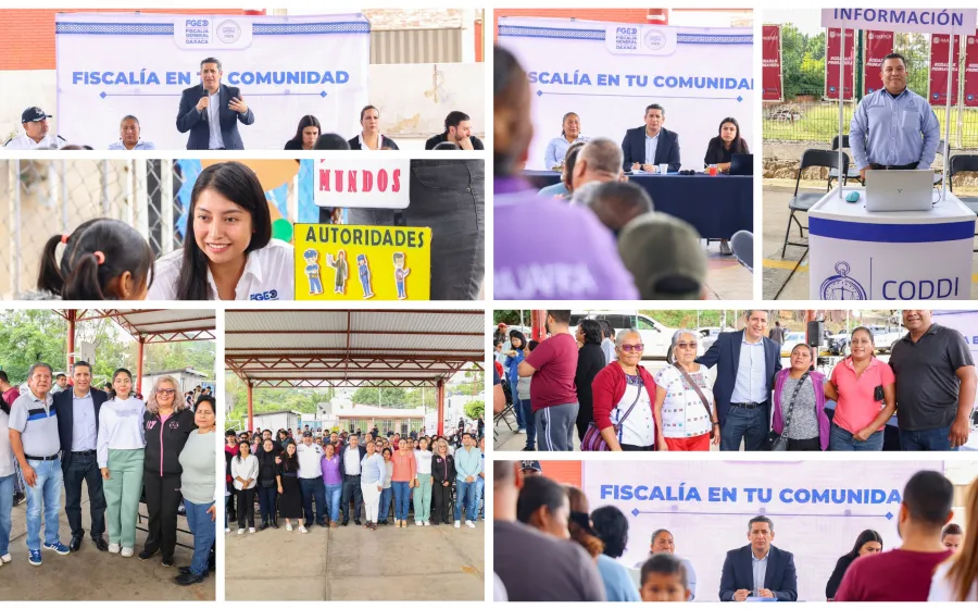 “Fiscalía en tu Comunidad llega a tu colonia” mecanismo para acercarse a la ciudadanía