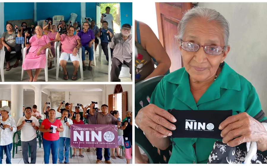 Entrega Fundación Nino, lentes en comunidades de la Cuenca del Papaloapan