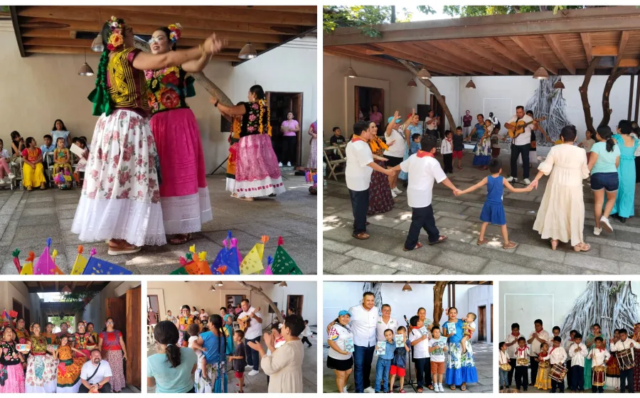 Clausuran talleres de verano de la dirección de cultura en Juchitán 