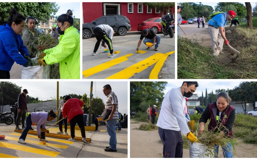 Viguera fortalece la participación vecinal en el Tequio