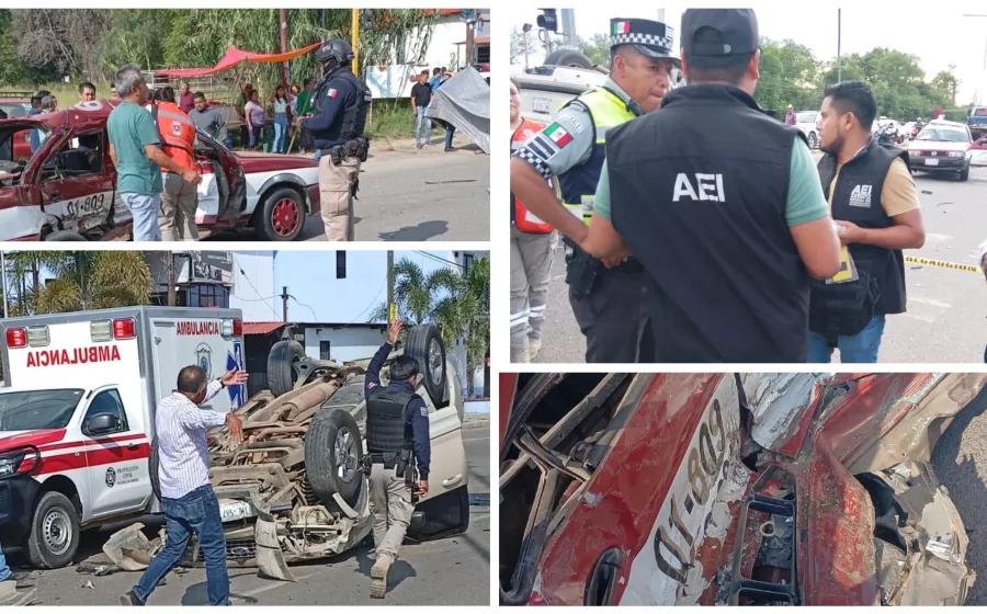 Un fallecido, dos lesionados y un detenido en accidente de Tlalixtac 