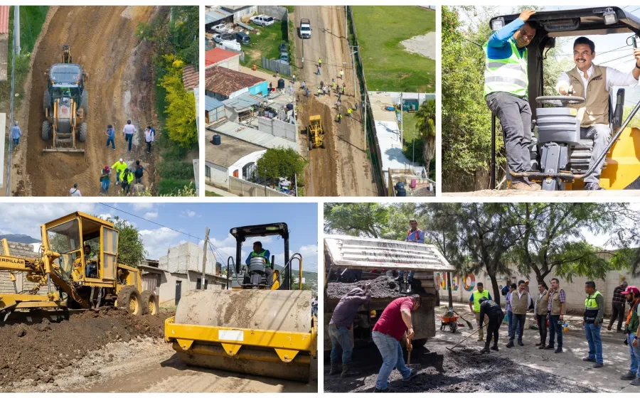 Avanzan con éxito programas de obras públicas en agencias y colonias de la capital