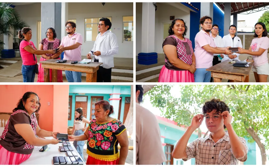 En Juchitán concluye brigada de salud visual “Viendo por Ti”