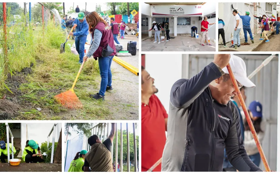 Vecinas y vecinos transforman Santa Rosa Panzacola en Tequio Vecinal