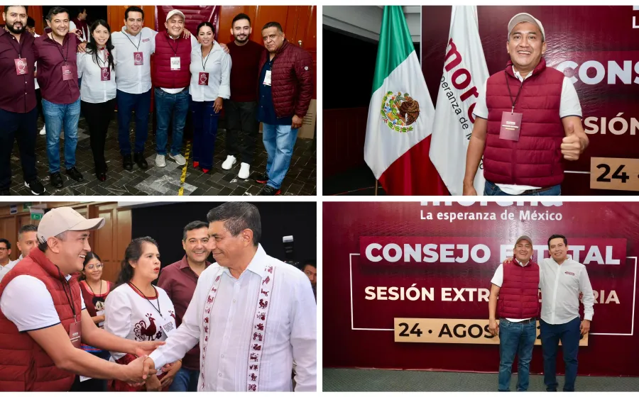 Participa Nino Morales en Consejo Estatal de Morena