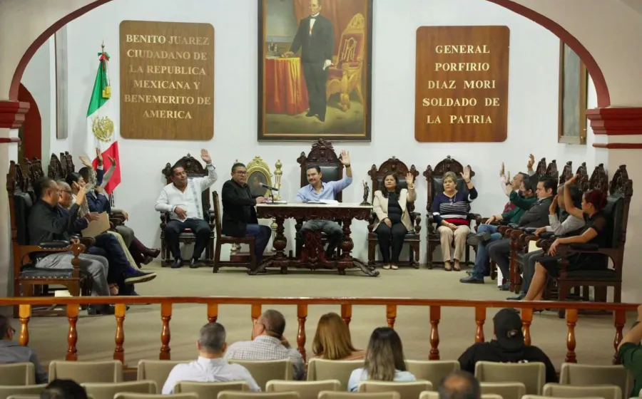 Sesión de Cabildo fortalece la vida pública de Oaxaca de Juárez