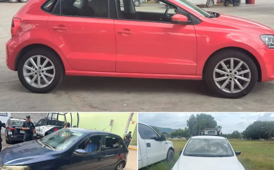 Policía Vial Estatal recupera tres automóviles con reporte de robo en la capital oaxaqueña
