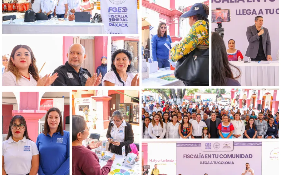 “Fiscalía en tu Comunidad llega a tu colonia” arriba al municipio de Santa Lucía del Camino