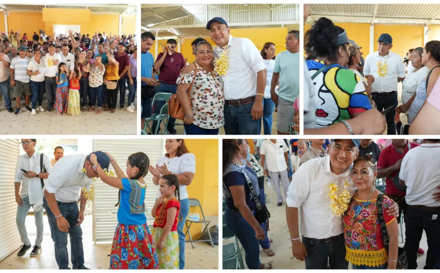 Visita Senador Nino Morales Salina Cruz para informar acciones legislativas