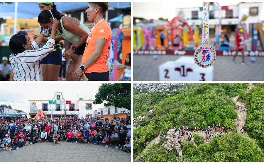 Xoxocotlán vibra con la Carrera Atlética Campo Traviesa