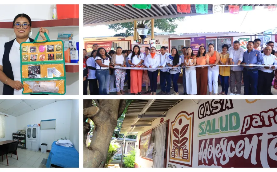 Xoxocotlán abre la primera Casa de Salud del Adolescente en Oaxaca