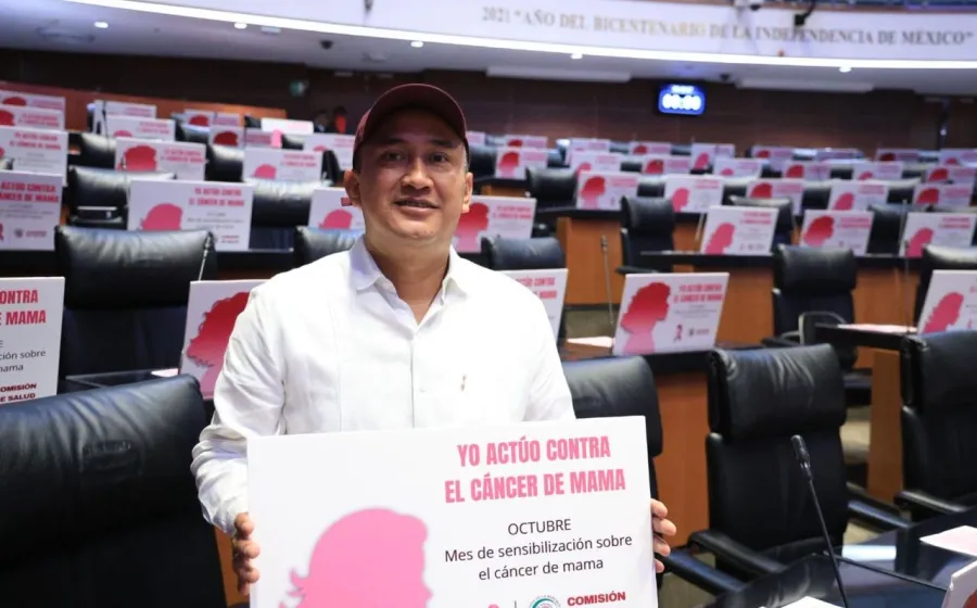 Celebra Nino Morales programas contra el cáncer de mama