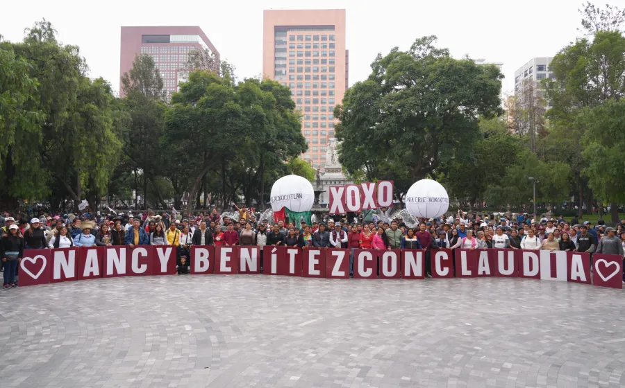 Un año de unidad y resultados, Nancy Benítez respalda proyecto de Claudia Sheinbaum